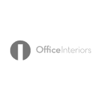Office interiors logo bw